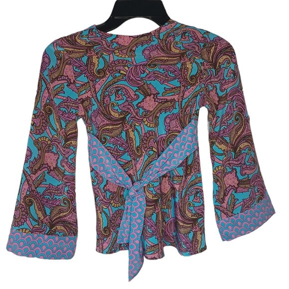 Mary-Kate And Ashley Boho Style Top Size Medium - Picture 2 of 4